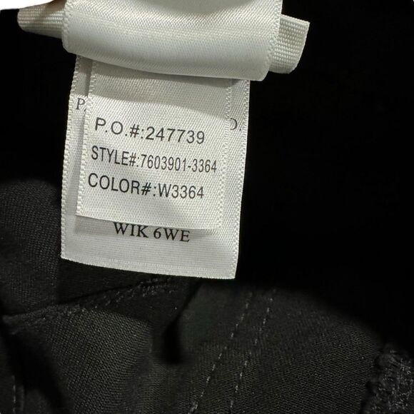 Revolve PAIGE Mayslie Straight Ankle in Black Fog Luxe Coating - Picture 13 of 13